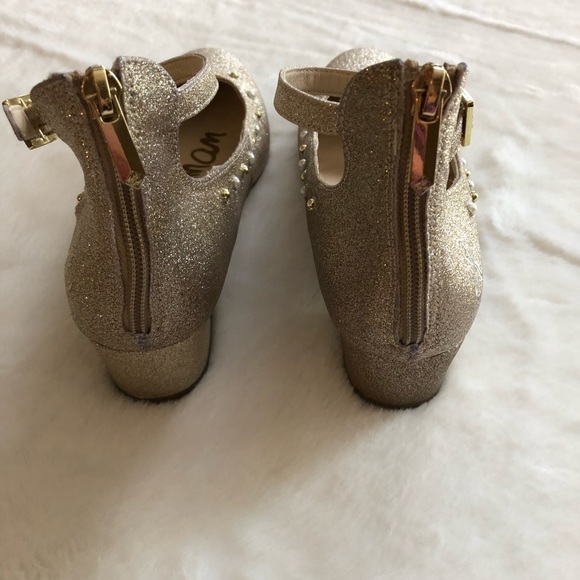 EUC Sam Edelman Gold Glitter shoe. Size 5. - Picture 5 of 8